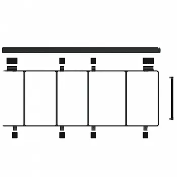 Dachreling Roof Rail Ducato - schwarz