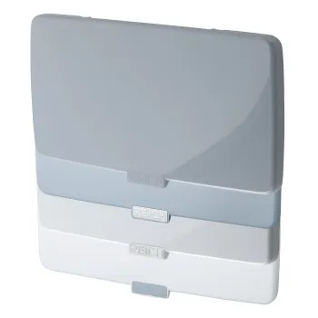 Deckel doppelt für Versorgungsklappe Smart Supply, weiß matt