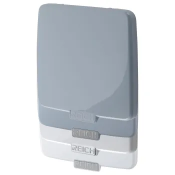 Deckel einfach für Versorgungsklappe Smart Supply, grau glänzend