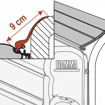 Dichtband Rain Guard L, 3 m