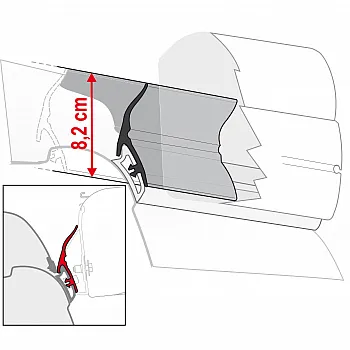 Dichtband Rain Guard T5/T6 California - F35 Pro, F45s