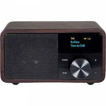 Digitalradio DAB+ 1 mini, Holz dunkel -