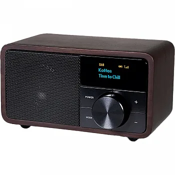 Digitalradio DAB+ 1 mini, Holz dunkel -