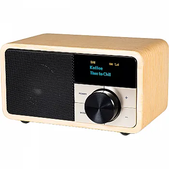 Digitalradio DAB+ 1 mini, Holz hell -