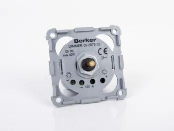 Drehdimmer Berker weiß glanz lose