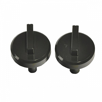Drehknopf-Kit, schwarz-grau für Dometic-Kühlschrank RML 9430
