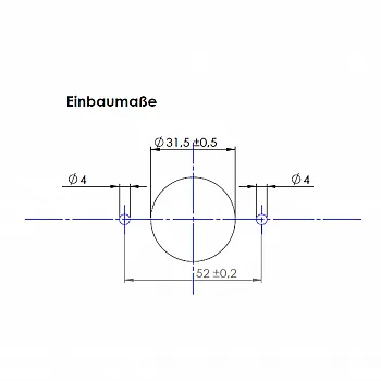 Drehspannverschluss Slim Line STS - schwarz, lose