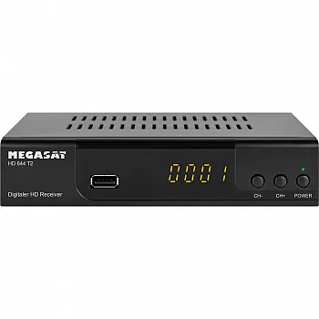 DVB-T-Receiver Megasat HD 644 T2, 12 / 230 Volt -