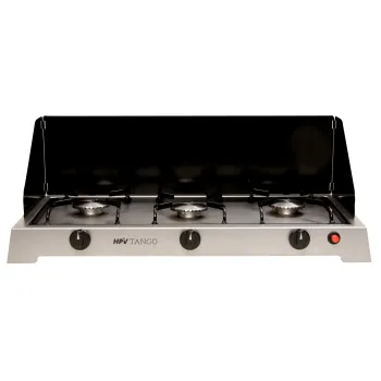 Edelstahl Gaskocher Tango, 3 Flammen