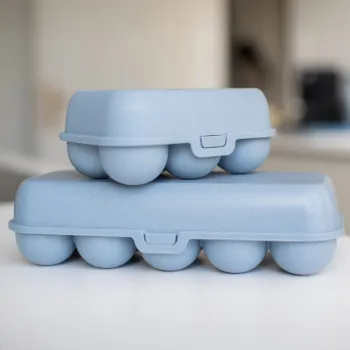 Eierbox mini EGGS TO GO, blau