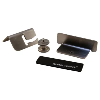 Einbruchschutz für Fenster für Aero Rahmen, schwarz, S