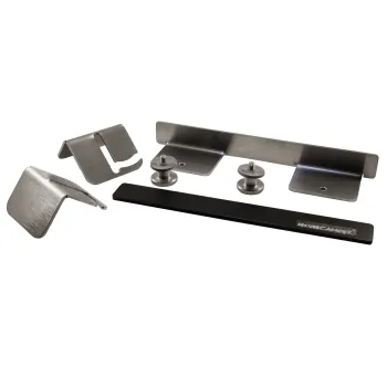 Einbruchschutz für Fenster für Dometic/Polyvision rahmenlos, schwarz, L