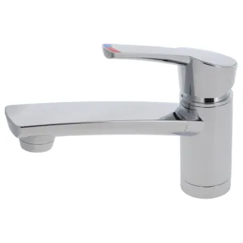 Einhebelmischer Como Kompakt chrom, Auslauflänge 140 mm, lose