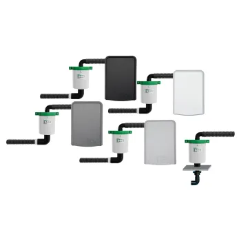 Elektrische WC-Entlüftung für Trockentoilette, Bodenvariante