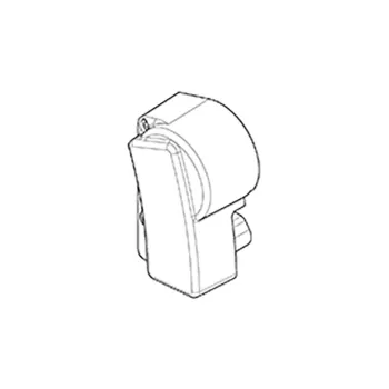 Endkappen für Dometic PW1500, links, weiß, manuell