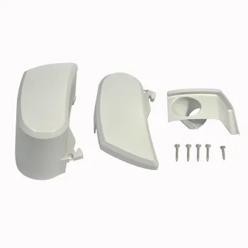 Endkappen, Satz links und rechts für TO 6200, eloxiert