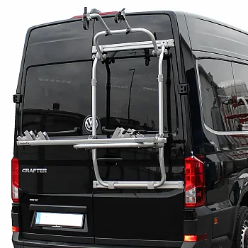 EuroCarry Hecktürträger - VW Crafter 2017, silber, schwarz