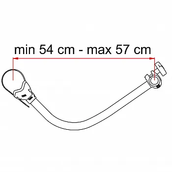 Fahrradhalter Bike-Block Pro - 4, rot