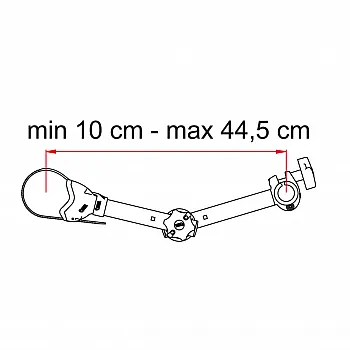 Fahrradhalter Bike-Block Pro - D1, rot