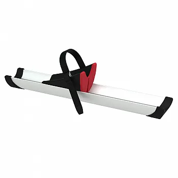 Fahrradschiene Rail Premium - 2 x 48 cm, silber