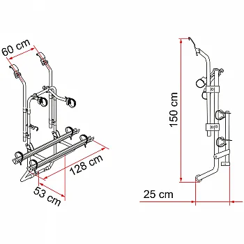 Fahrradträger Carry-Bike Ford Transit - Bj. 2000-2011