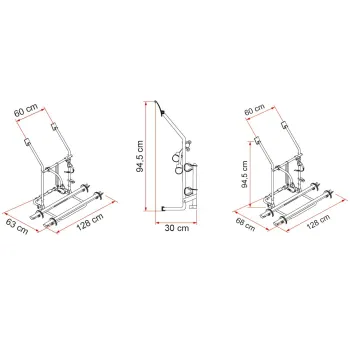 Fahrradträger Carry-Bike VW T3 - T25