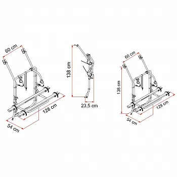 Fahrradträger Carry-Bike VW T4 -