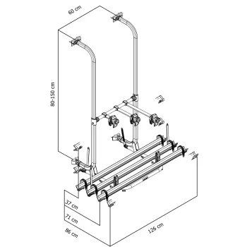 Fahrradträger Thule Esse4 CD