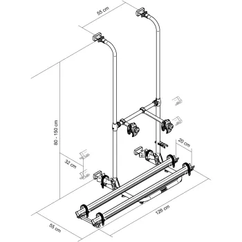 Fahrradträger Thule port G2 Compact