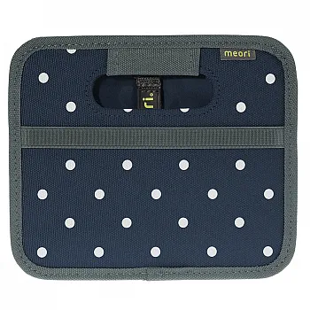 Faltbox Meori Mini, Azur Blau, Punkte -