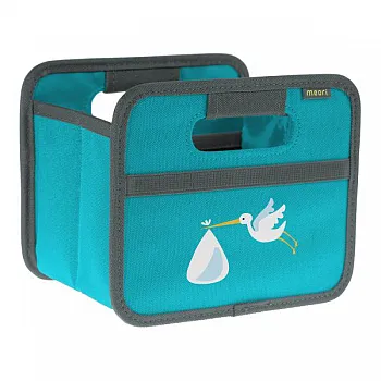 Faltbox Meori Mini, Azur Blau Storch -