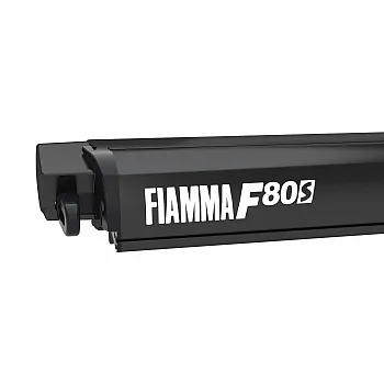 Markise Fiammastore F80 - 500 Deep Black, Royal Grey