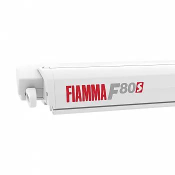 Markise Fiammastore F80 - 290 Polar White, Royal Grey