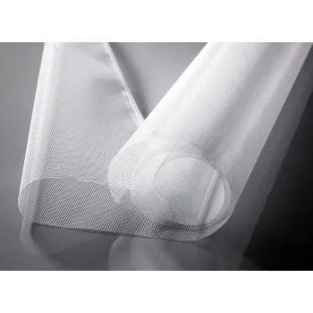 Fliegengaze-Rollostoff genäht mit Keder für Rastrollo 2000, 2000 mm