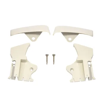 Frontblendenendkappen für TO 8000, creme-weiß