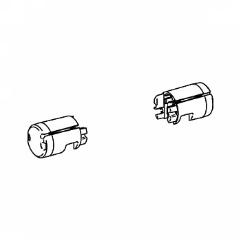 Frontblendenendkappen TO 1200 Satz links und rechts -