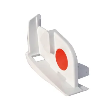 Frontblendenverschluss, links für Markise F45 Ti, Polar White