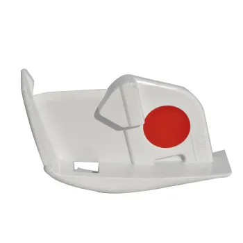 Frontblendenverschluss, links, polarweiß