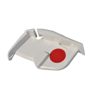 Frontblendenverschluss, rechts, polarweiß