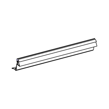 Frontprofil, weiß, Länge 2,6 m