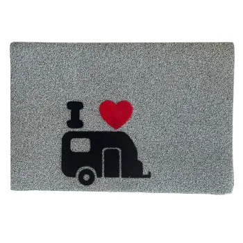 Fußmatte Green Flock Grey“, Wohnwagen