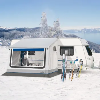 Ganzjahresteilzelt Kaprun DC, 350 cm, 350 x 210 cm