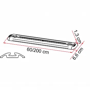 Garage Bars Premium - 200 cm