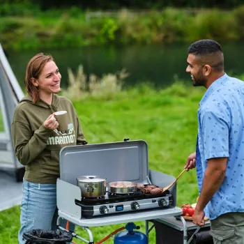 Gaskocher Camping Kitchen 2 MULTI-COOK, 50 mbar