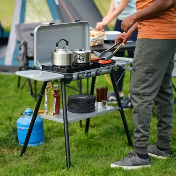 Gaskocher Camping Kitchen 2 MULTI-COOK PLUS