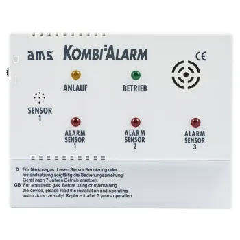 Gaswarnsystem Kombi Alarm, 12 V