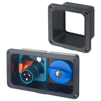 Gehäuse für Versorgungsklappe Smart Supply, 2-fach