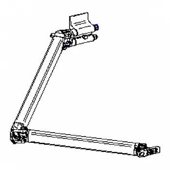 Gelenkarm 2 m rechts Thule 4200 / TO 4900 2,6 m -