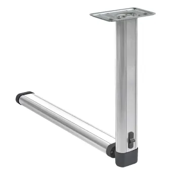 Gelenkstützfuß, lichtgrau