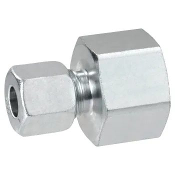 Gerade Aufschraubverschraubung GAIL 10 x G1/2 verzinkt